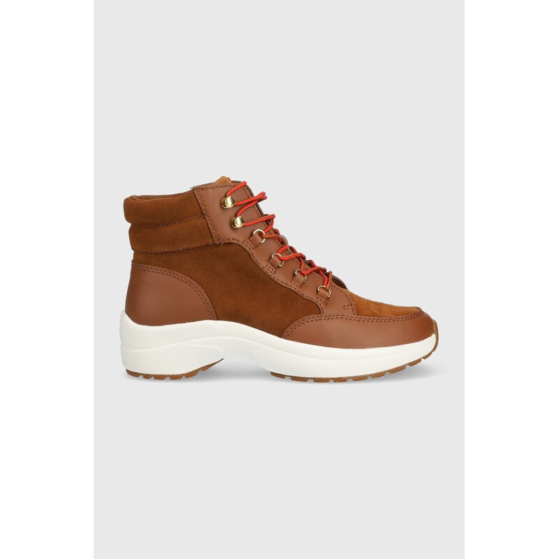 Kožené členkové topánky Lauren Ralph Lauren Rylee 47564571