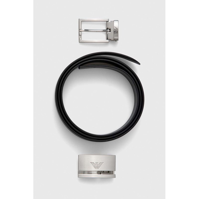 Kožený opasok Emporio Armani 37310548