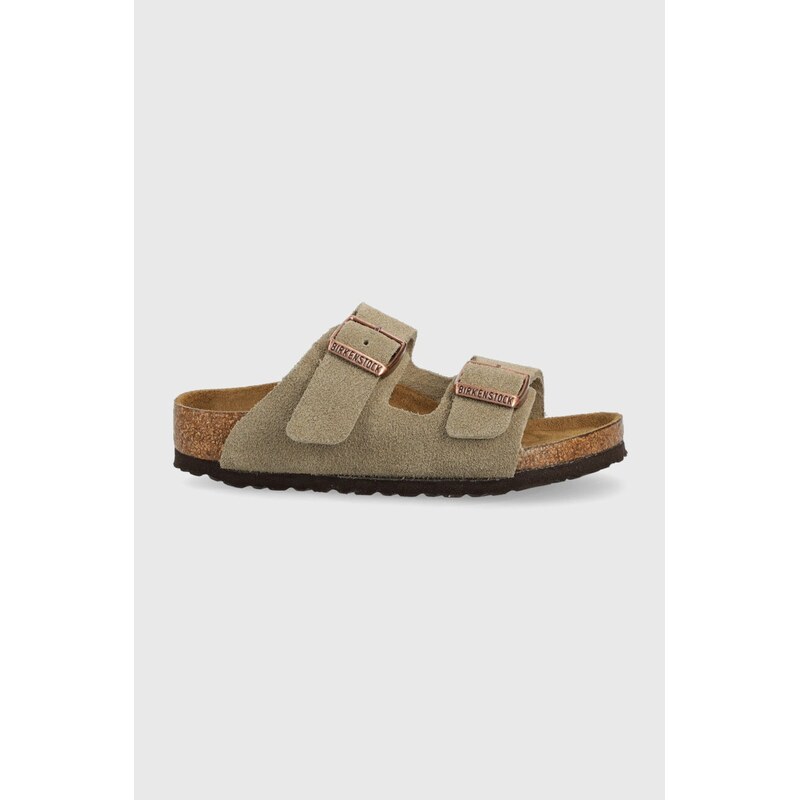 Detské semišové šľapky Birkenstock 43100005