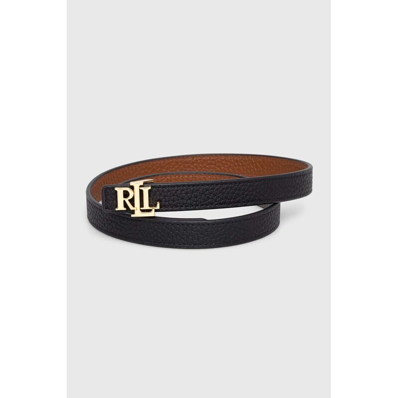 Obojstranný kožený opasok Lauren Ralph Lauren 43071801