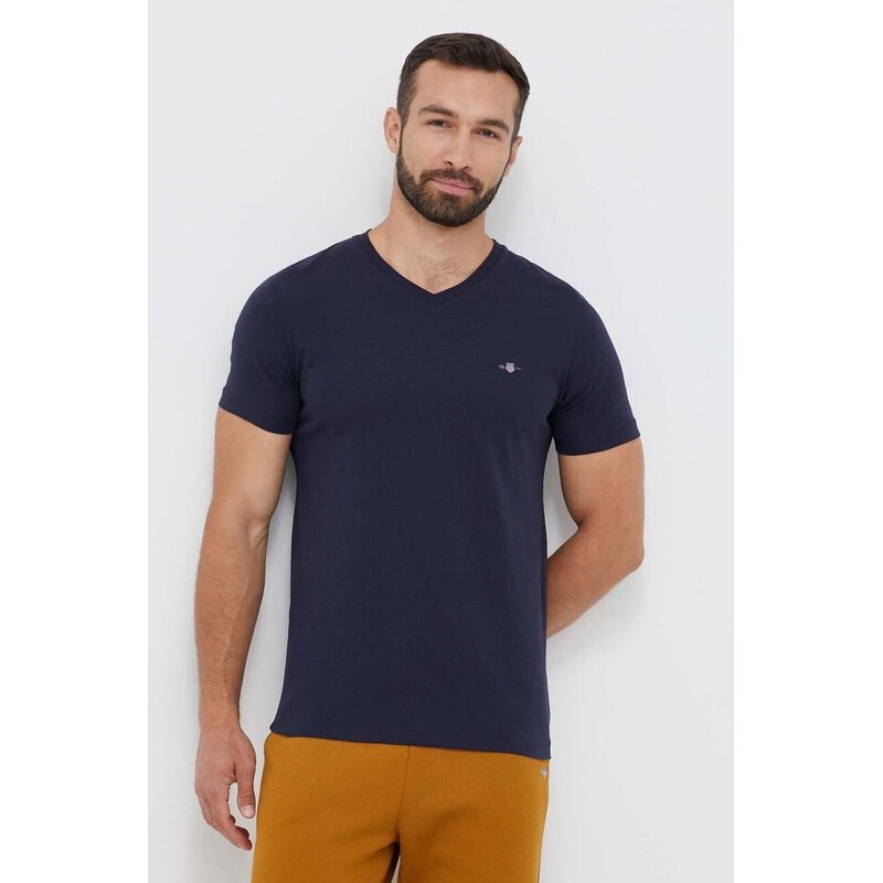 Bavlnené tričko Gant 43731114