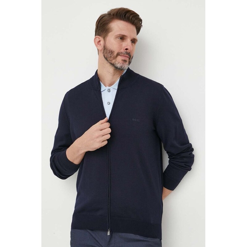 Vlnený kardigán BOSS Balonso-L 45137031