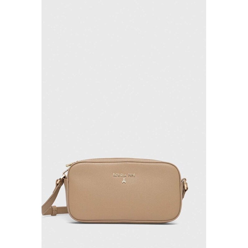 Kožená kabelka Patrizia Pepe 64302507