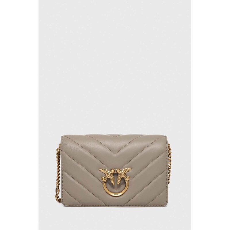 Kožená kabelka Pinko 44639083