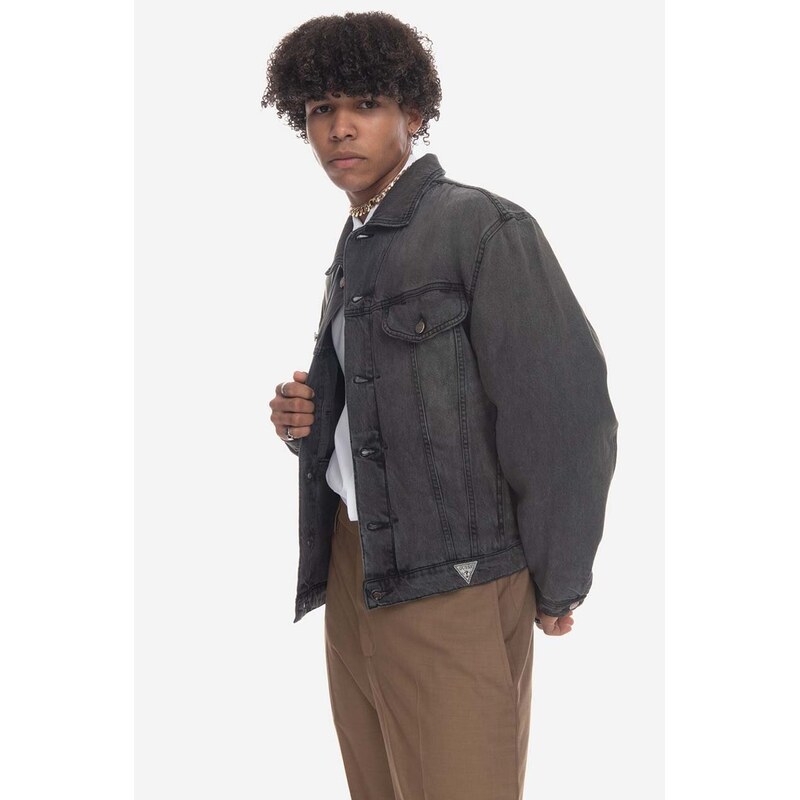 Guess U.S.A. Rifľová bunda Guess Vintage Denim Jacket M3GU97D4XV0 JTMU 44977182