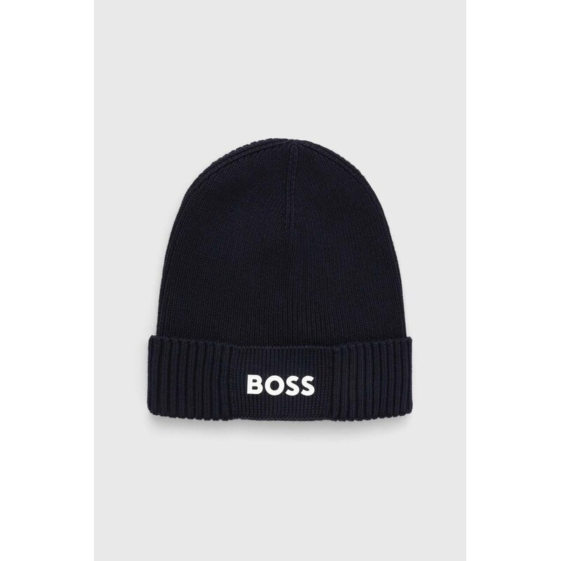 Čiapka s prímesou vlny Boss Green BOSS GREEN Asic_Beanie-X 47570260