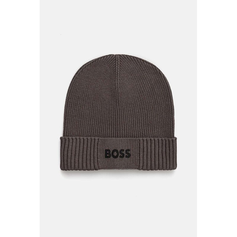 Čiapka s prímesou vlny Boss Green BOSS GREEN Asic_Beanie-X 56329242