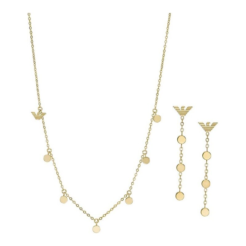 Náhrdelník a náušnice Emporio Armani 46744489