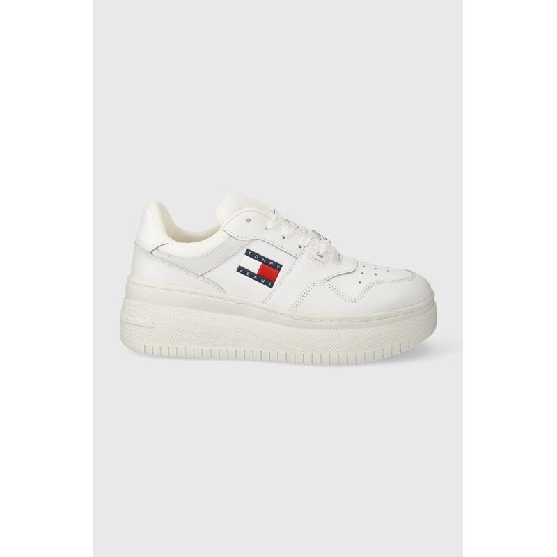 Tenisky Tommy Jeans TJW RETRO BASKET FLATFORM ESS 47459025