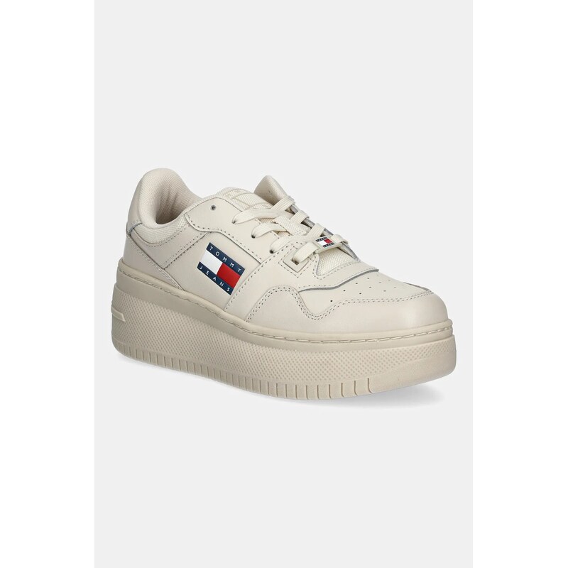 Tenisky Tommy Jeans TJW RETRO BASKET FLATFORM ESS 61092186