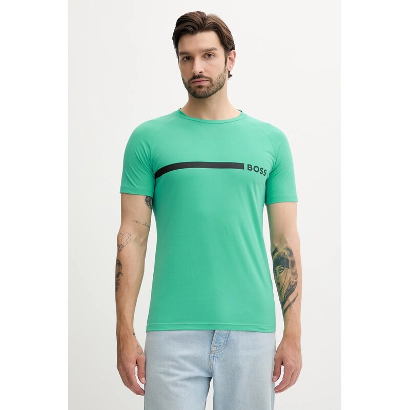 Bavlnené tričko BOSS T-Shirt RN Slim Fit 63887740