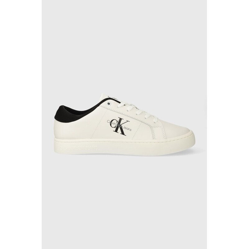 Kožené tenisky Calvin Klein Jeans CLASSIC CUPSOLE LOW ML LTH 47484989