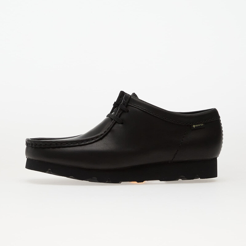 Clarks Originals WallabeeGTX Blk/Black Lea 66032967