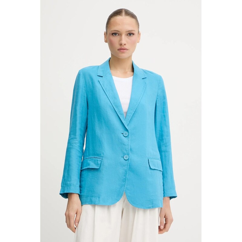 Ľanové sako United Colors of Benetton 63683937