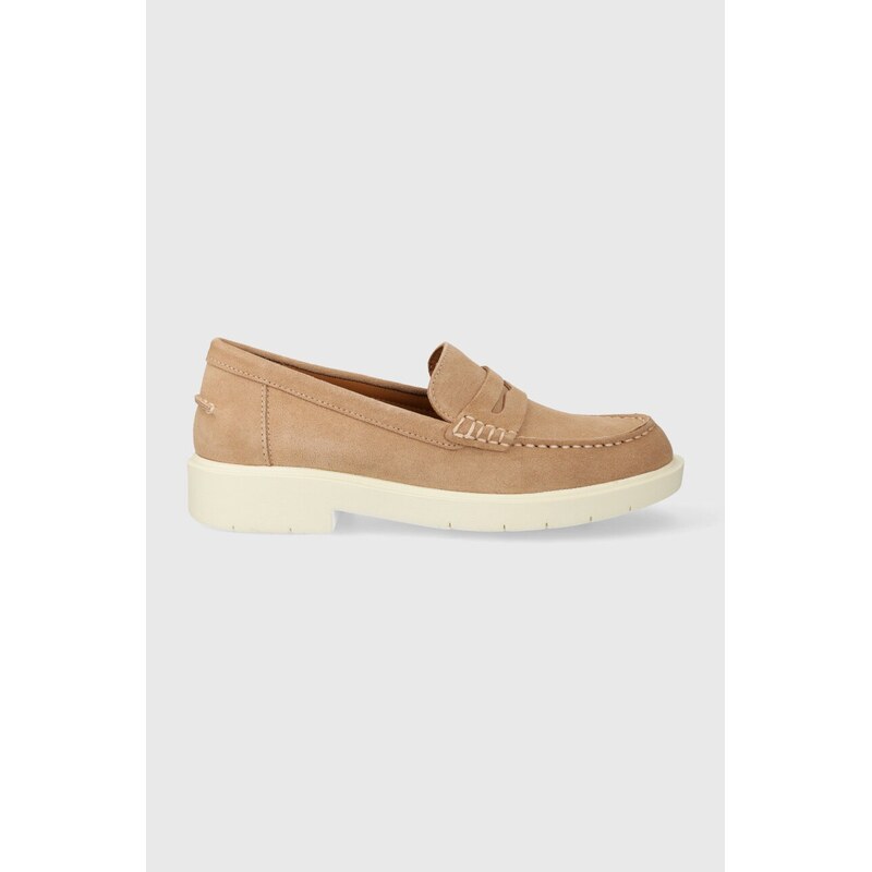 Semišové mokasíny Geox D SPHERICA EC1 48686315