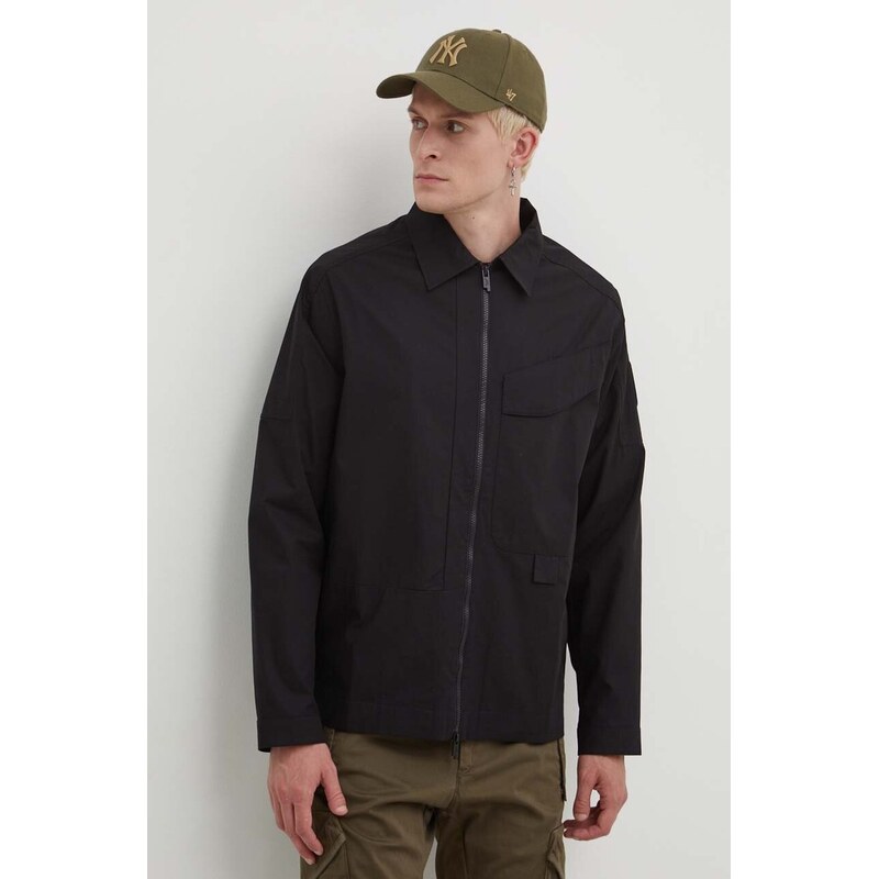 Bavlnená bunda A-COLD-WALL* Zip Overshirt 50212094