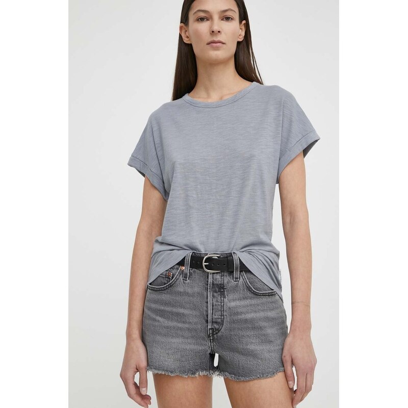 Levis šortky dámske rifľové 501 ORIGINAL 50123966