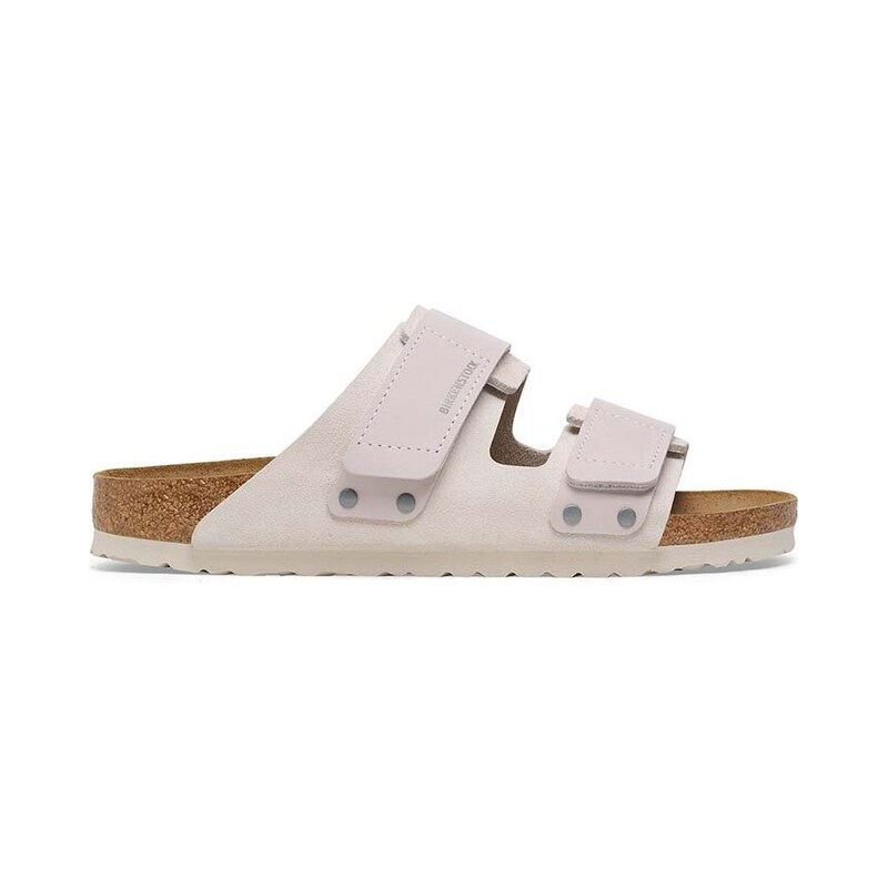 Semišové šľapky Birkenstock Uji 50214023