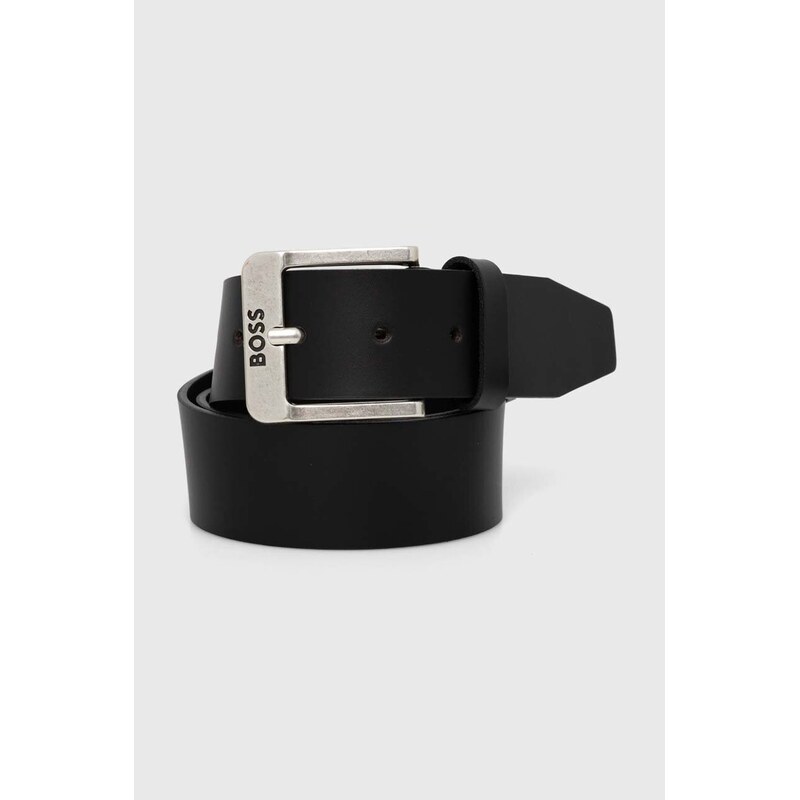 Kožený opasok BOSS Jemio_Sz40 50236493