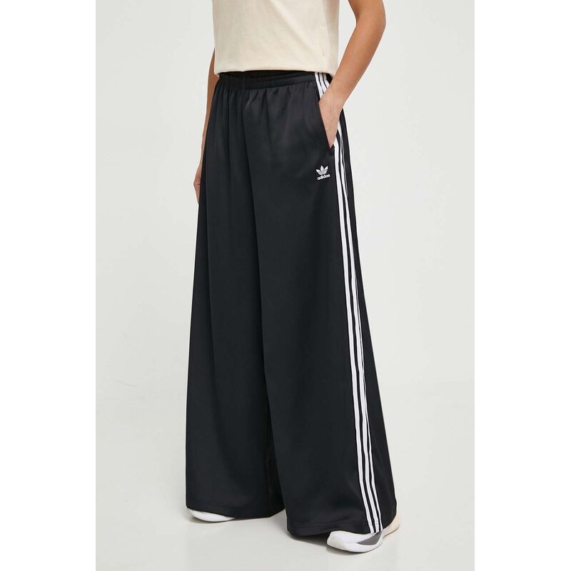 E-shop Nohavice adidas Originals Satin Wide Leg Track