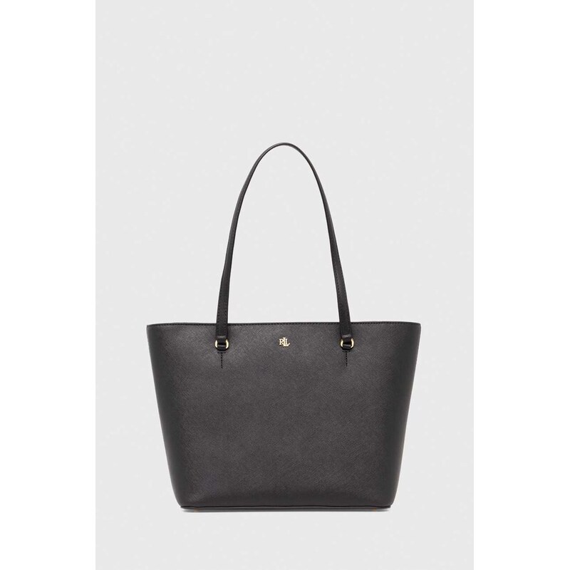 Kožená kabelka Lauren Ralph Lauren 53980354
