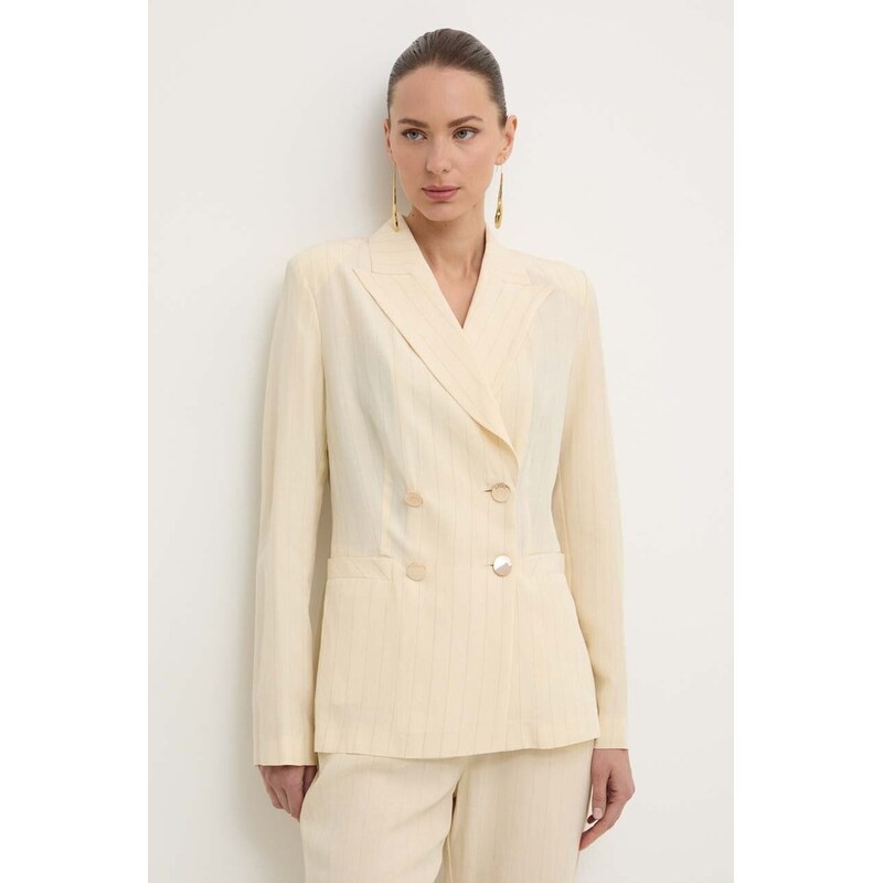 Sako s prímesou ľanu Liu Jo 51403436