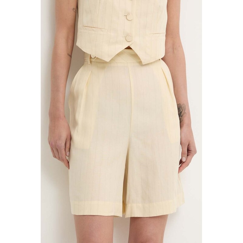 Šortky s prímesou ľanu Liu Jo 51403605