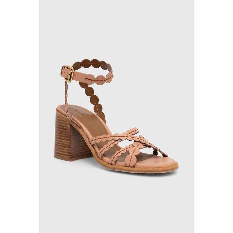 Kožené sandále See by Chloé Kaddy 51880528