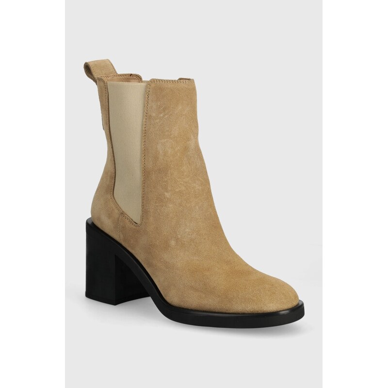 Semišové topánky BOSS Camy 57670008