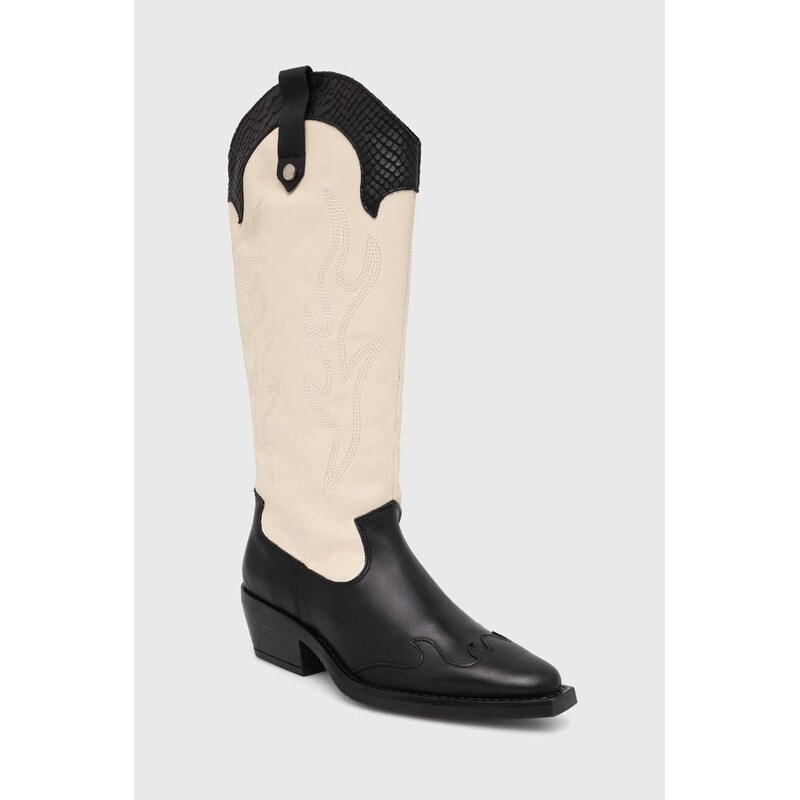 Kožené kovbojské topánky Steve Madden Wenda 53698191