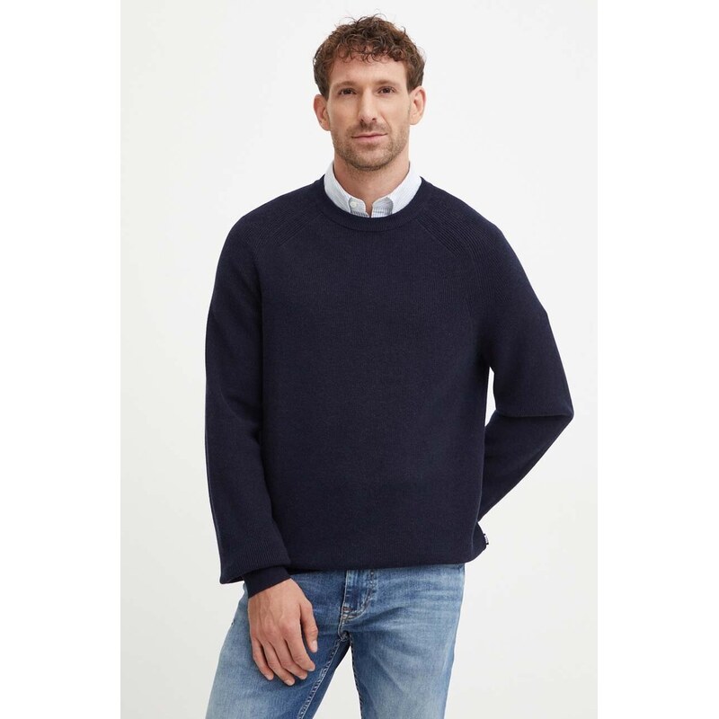 Sveter s prímesou vlny BOSS 57670484