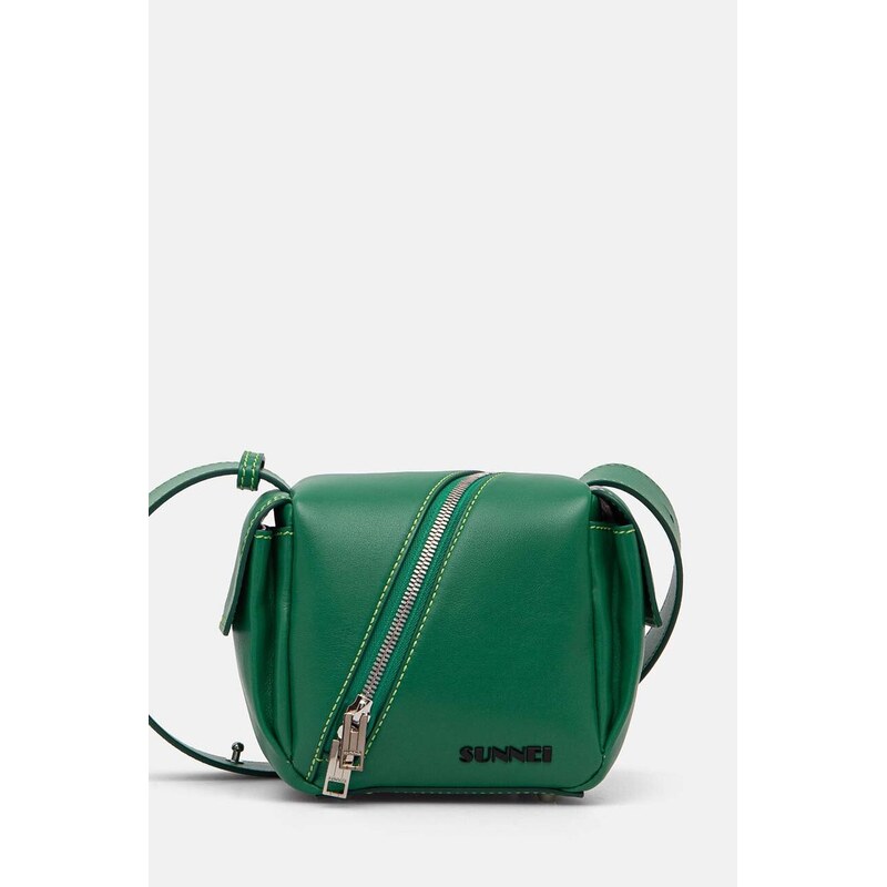 Kožená kabelka Sunnei 55550649