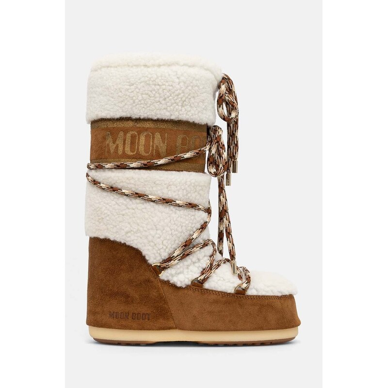 Semišové snehule Moon Boot MB ICON SHEARLING 55569671