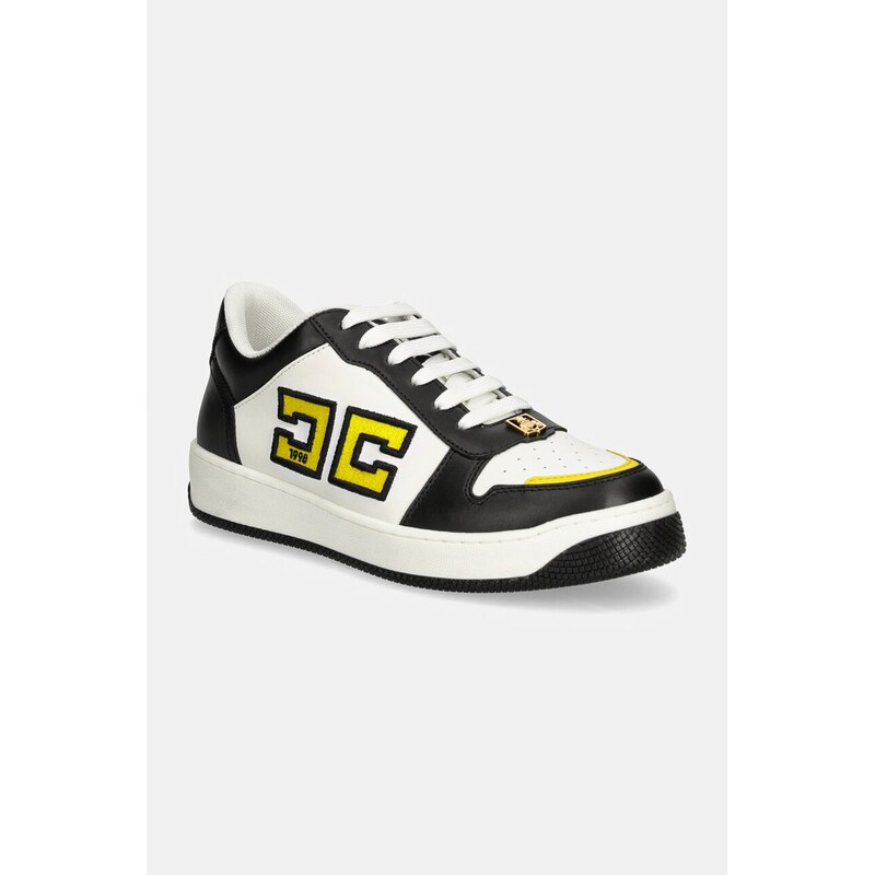 Kožené tenisky Elisabetta Franchi 63997397