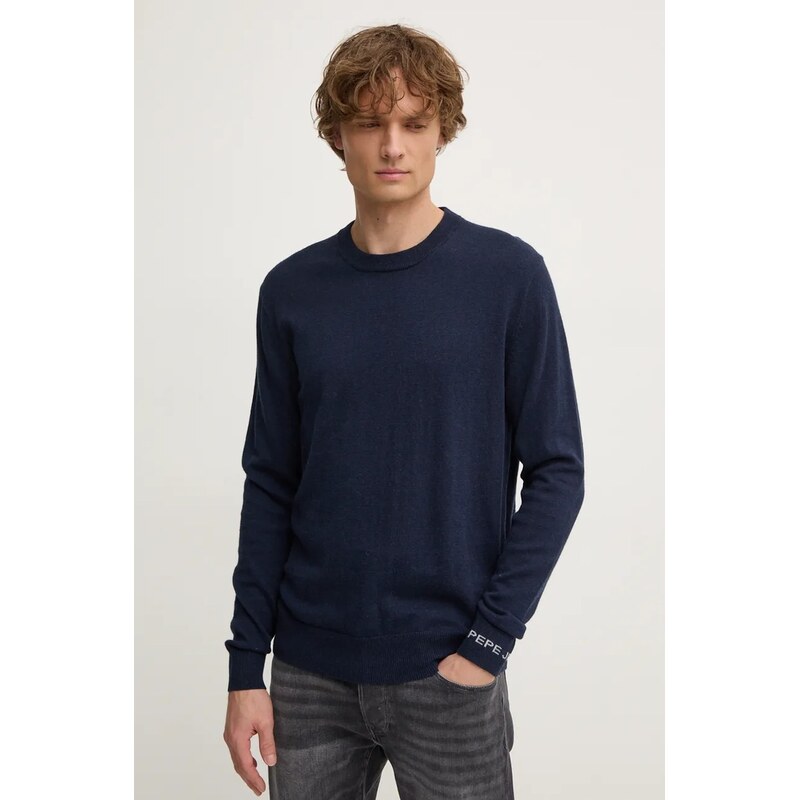 Sveter s prímesou vlny Pepe Jeans NEW ANDRE CREW NECK 58480180