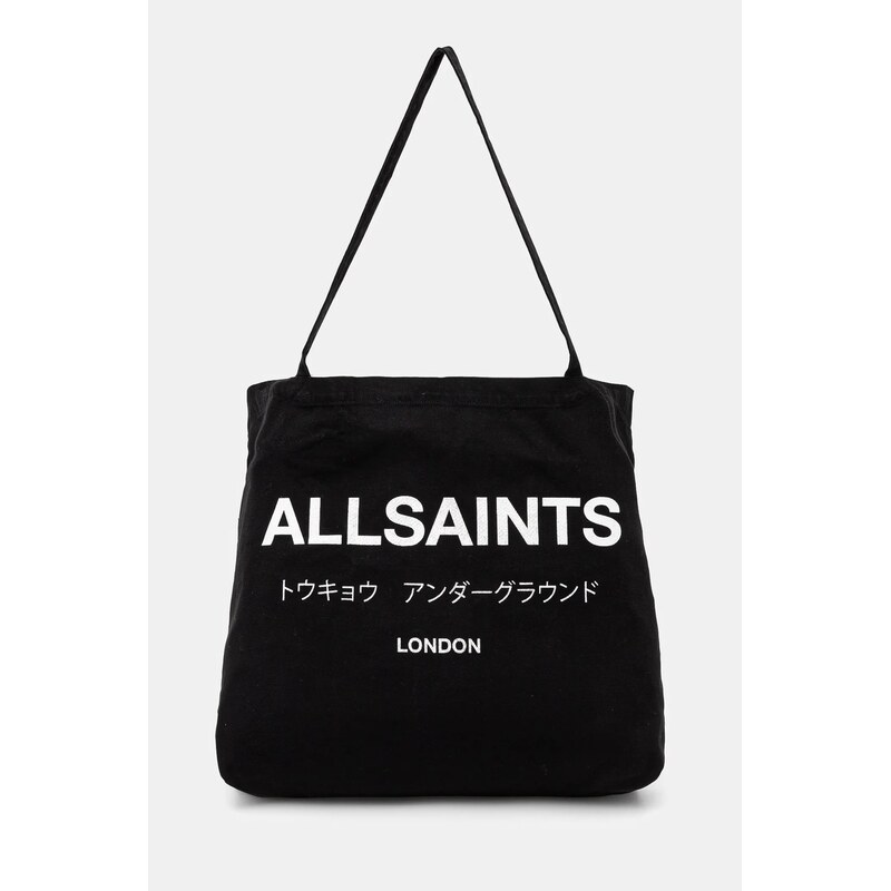 Bavlnená taška AllSaints 63995828