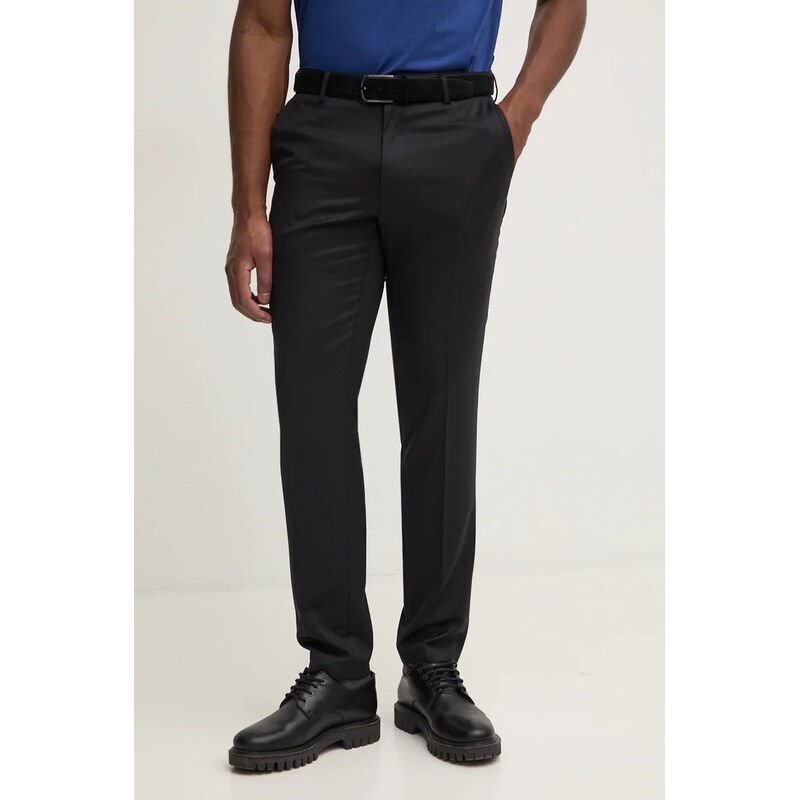 Vlnené nohavice BOSS 57671215