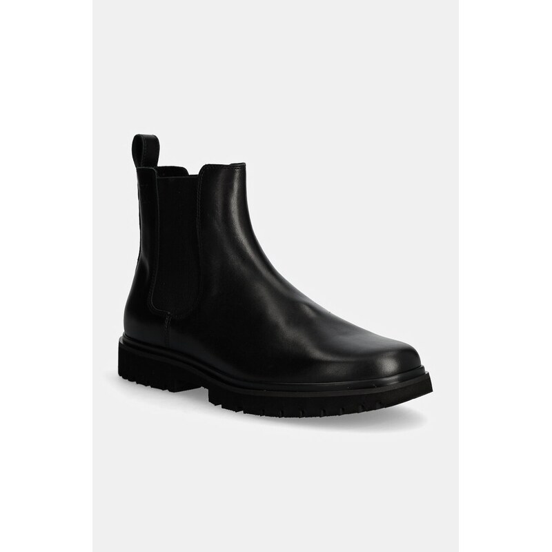 Kožená obuv Calvin Klein Jeans EVA BOOT MID CHELSEA UNIFORM DR 56764499