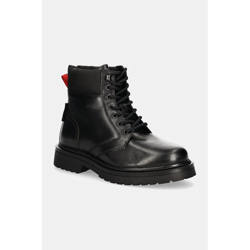 Členkové topánky Tommy Jeans TJM LACE UP BOOT 57180605