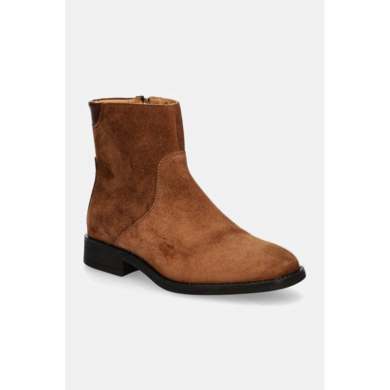 Semišové topánky Gant Fayy 57016661