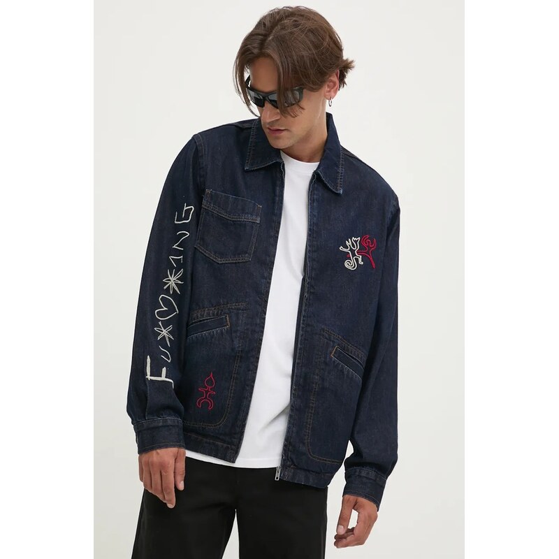 Rifľová bunda Desigual AARON 57046612