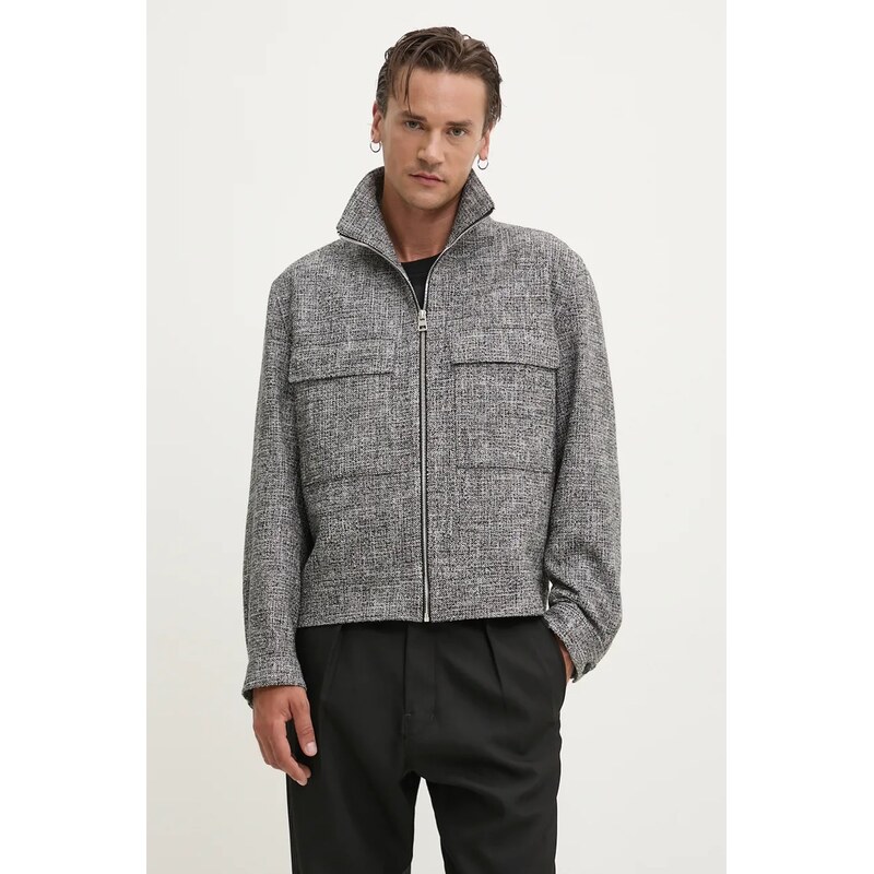 Bunda s prímesou vlny HUGO 57055550