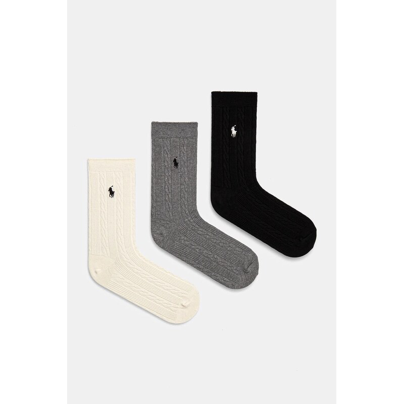 Ponožky Polo Ralph Lauren 3-pak 62552900