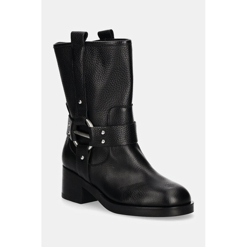 Kožené členkové topánky Karl Lagerfeld BROOKLYN 57789292