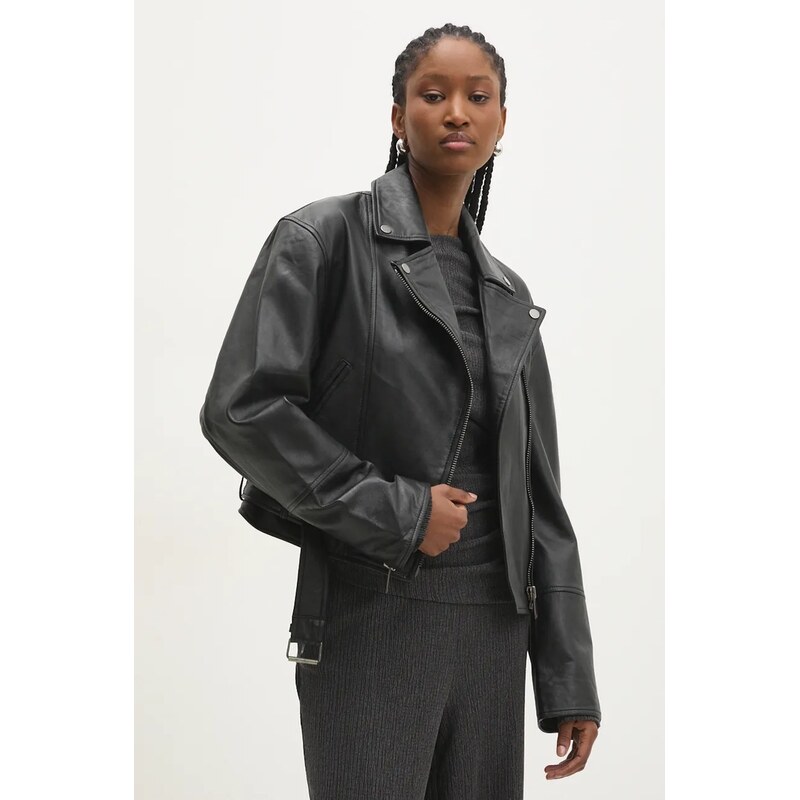 Kožená bunda Answear.LAB 58349420