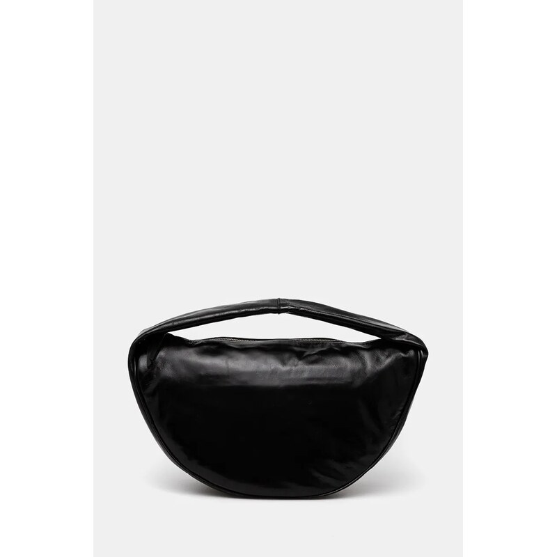 Kožená kabelka By Far Maxi 58230042