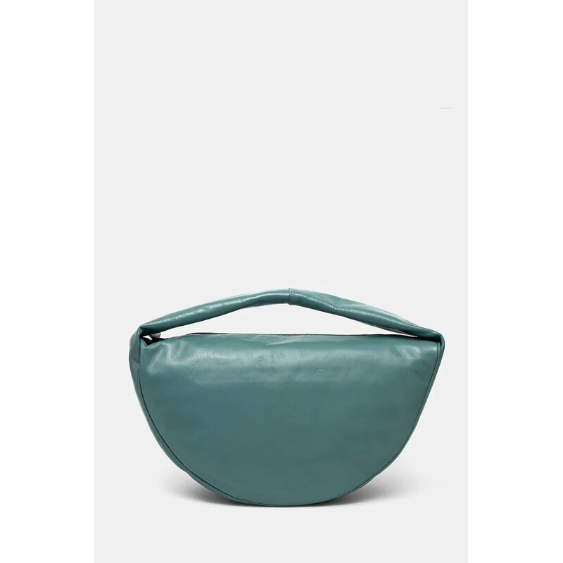 Kožená kabelka By Far Maxi 58230044