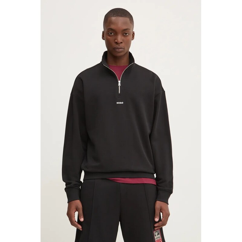 Bavlnená mikina HUGO Durty244 58397215