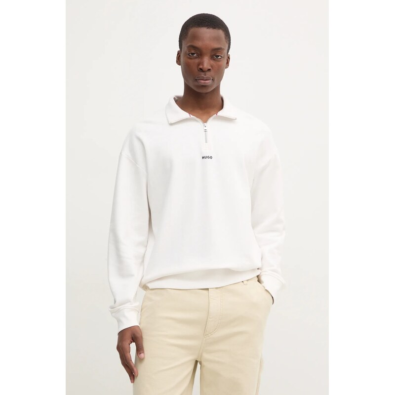 Bavlnená mikina HUGO Durty244 61862413