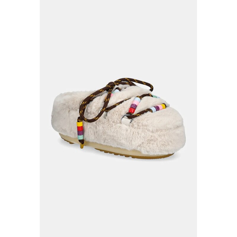 Papuče Moon Boot MB MULE FAUX FUR BEADS 58160749